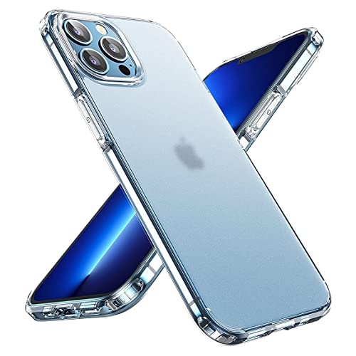 KAPAVER® for iPhone 13 Pro Back Case [Anti-Fingerprints ][Anti-Scratch] Frosted Translucent Shockproof Slim Cover 6.1 inches (Polycarbonate | Matte Clear)… - Image 5