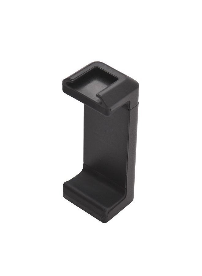 ANDOER - Andoer AD-05 Universal Phone Tripod Mount Smartphone Holder Clamp with Backside Folding Stand Cold Shoe Mount 1/4 Inch Thread for Smartphones Vlog Live Streaming Video Conference Online Teaching - Image 1