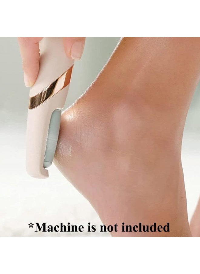 PAI4LEISI 6 Pcs Pedicures Replacement Heads for Flawless Pedi Electric Tool Foot File,Pedi Replacement Roller Head fit Finishing Touch Flawless Pedi as seen on TV (3 Coarse & 3 Fine), Grey, 6 Pack  - Image 3