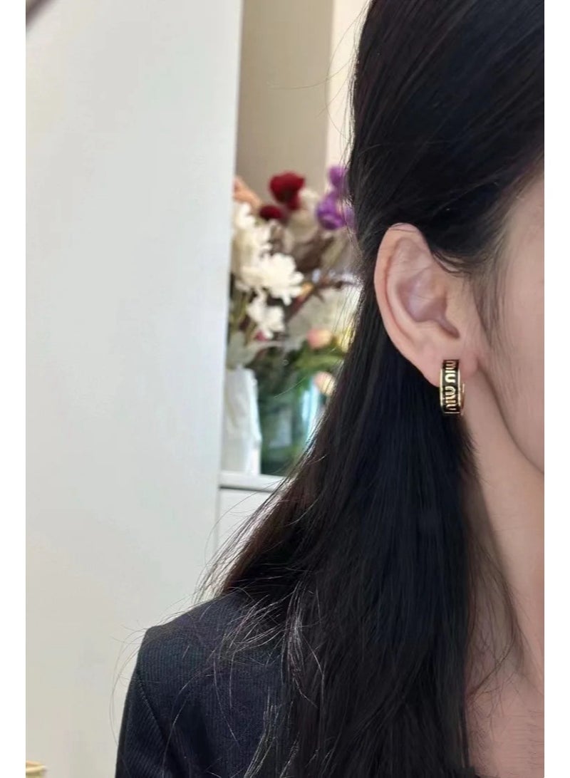 ميو أقراط MIU MIU Enamel  - Image 3