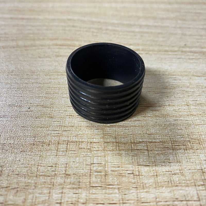 9 Pcs Black Anti Slip Grip Rings Sports Accessories For Tennis Badminton Table Tennis Baseball Bat Textured Surface Strength Enhancer - Image 5