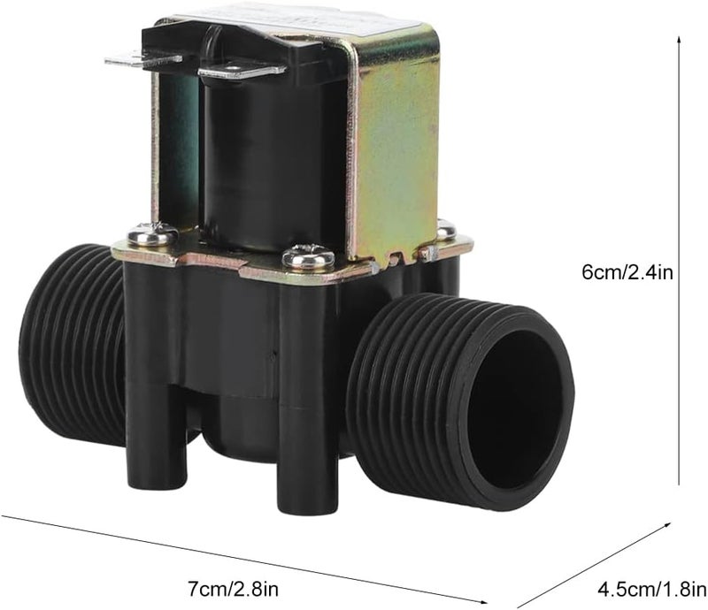 G3/4in Dispenser Solenoid Valve Normally Close Inlet Solenoid Valve Normally Close DC24V (Normally Closed and Pressure DC12V) (Normally Closed and Pressure DC24V) - Image 3