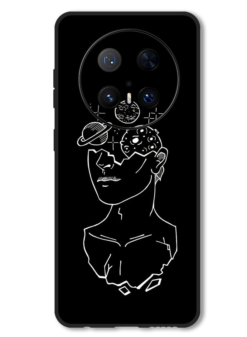 Theodor Case Compatible with Huawei Mate 70 Pro/ 70 Pro + Protection Shockproof Bumper Cover Women Art - Image 1