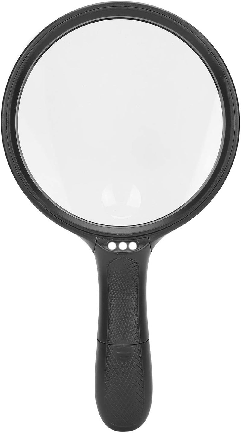 كلاراكو عدسة مكبرة يدوية 1.8x و5x، عدسة مكبرة يدوية مزودة بإضاءة LED، عدسة مكبرة يدوية مضيئة للقراءة لكبار السن، لقراءة العملات المعدنية والطوابع والخرائط والفحص، وللمساعدة في علاج التنكس البقعي. - Image 2