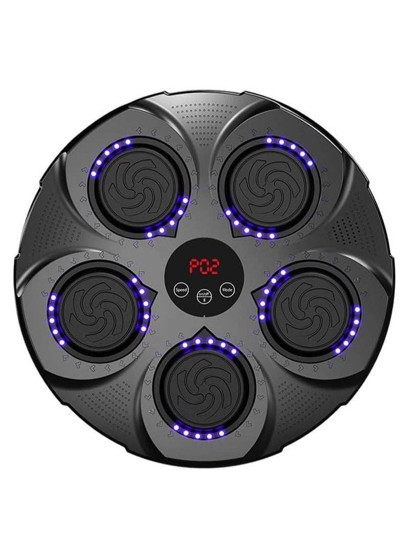 بيتشو آلة الملاكمة الموسيقية، معدات تدريب اللكم الذكية المثبتة على الحائط للأطفال والكبار في المنزل، وصالة الألعاب الرياضية الداخلية - Image 2