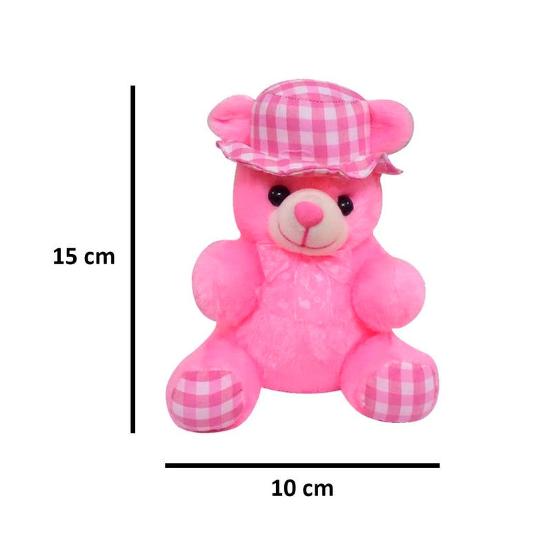 Saugat Traders Saugat Traders Birthday Gift For Girls WomenSoft Cap Teddy Birthday Scroll CardGift For WifeGirlfriendFiancee Pink - Image 3