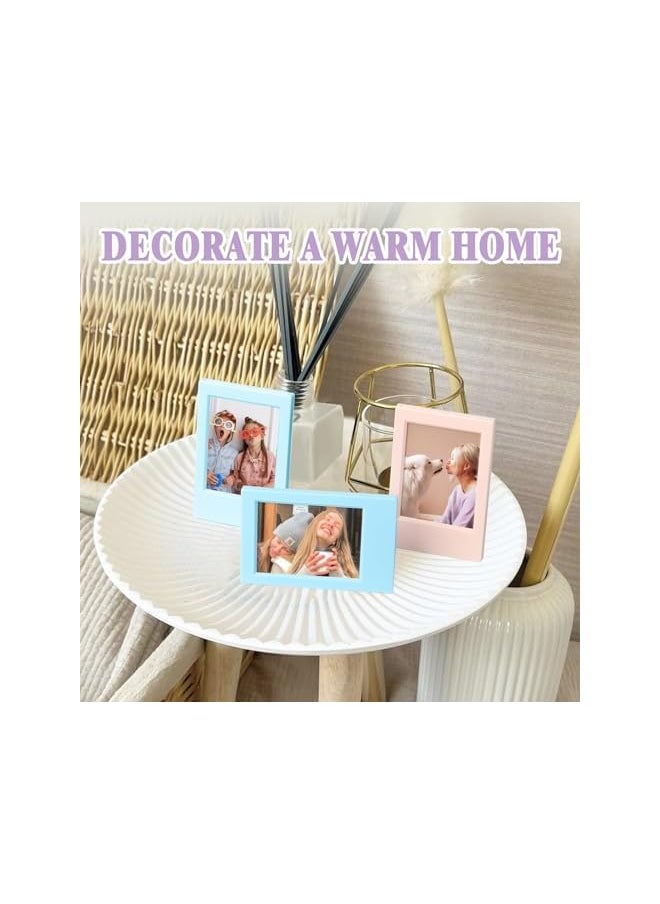 The Bros Mini Picture Frame for Instax Mini, 3'' Film-Colorful for Polaroid 2.15 x 3.4 Photo, Living Room Bedroom Study Table Frame (7 Pack)  - Image 4