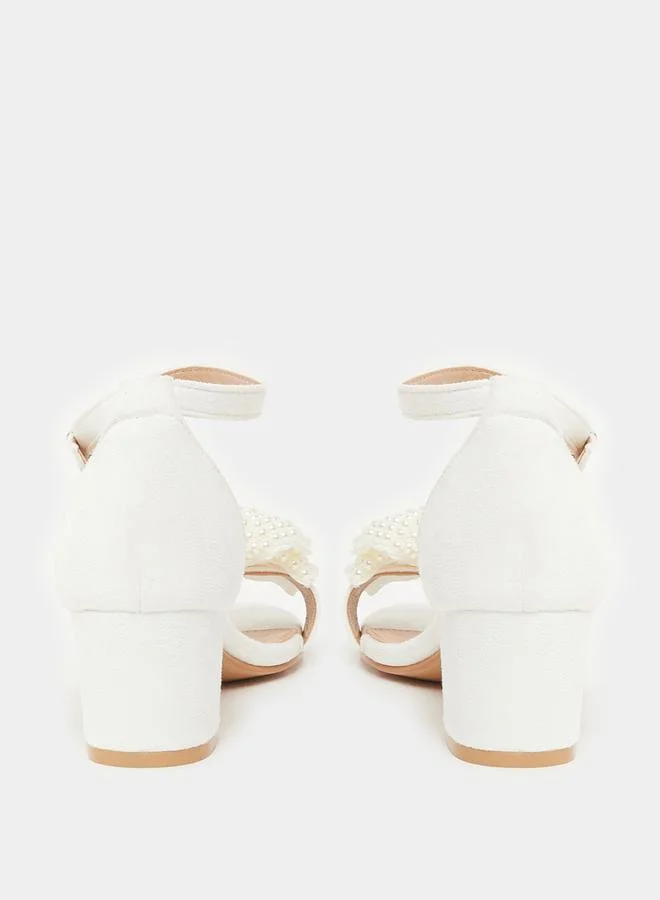 Styli Embellished High Heel Sandals