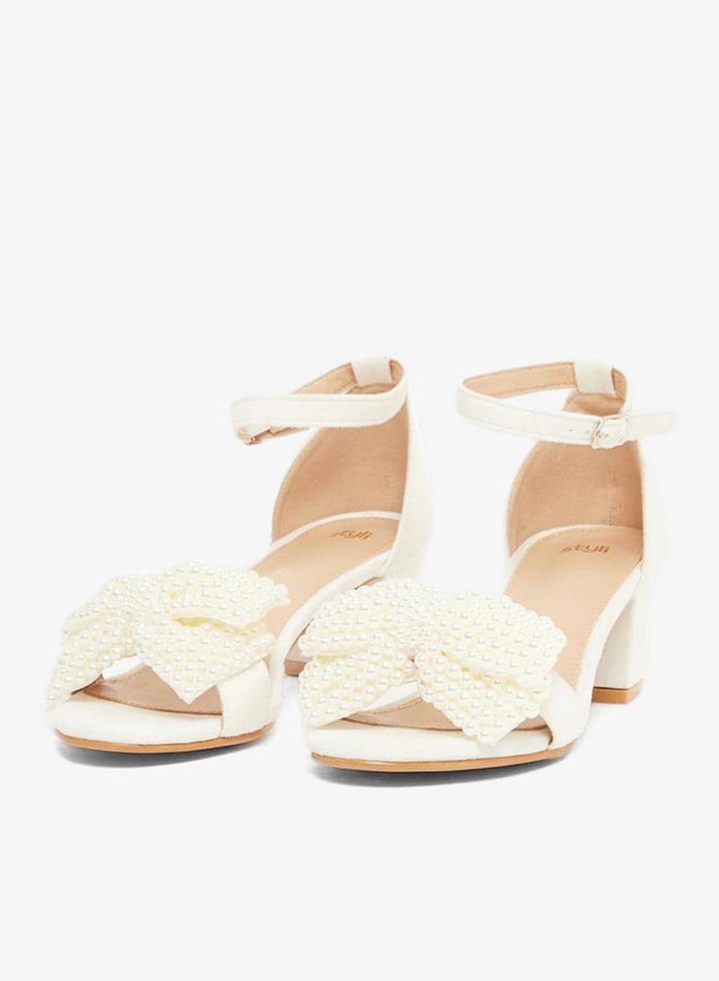 Styli Embellished High Heel Sandals - Image 3