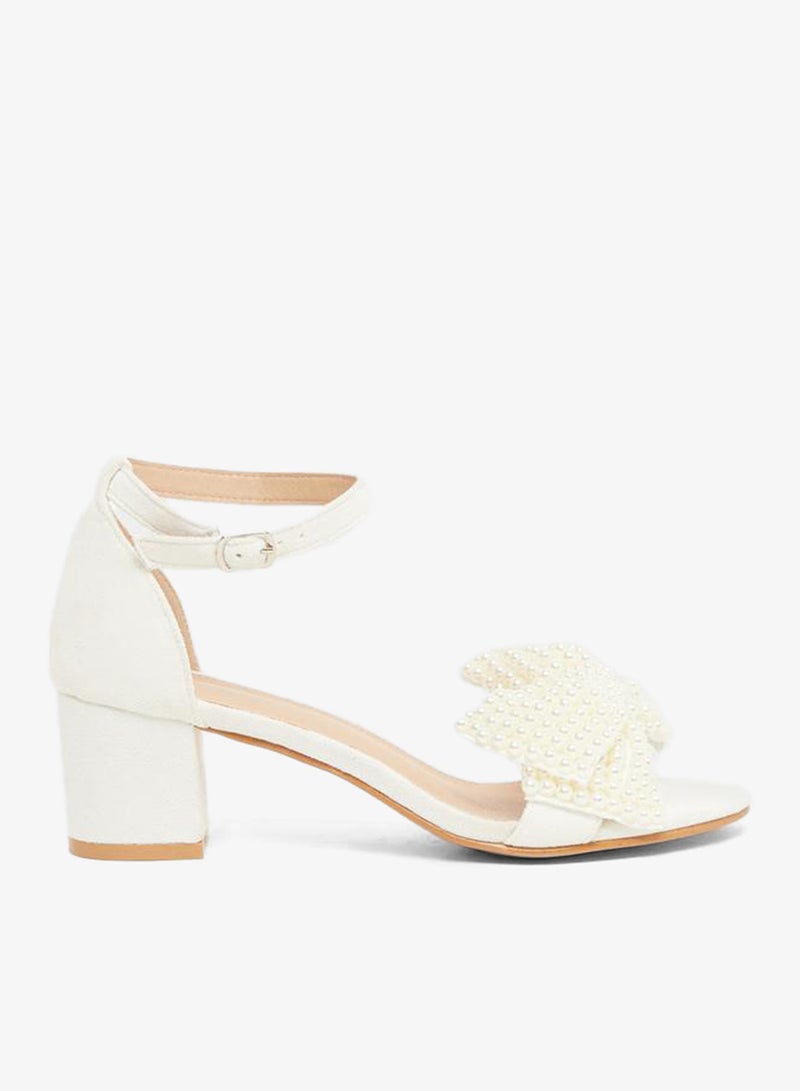 Styli Embellished High Heel Sandals - Image 1