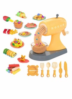 DIY Noodle Machine Pretend Play House Toy Simulation Kitchen Color