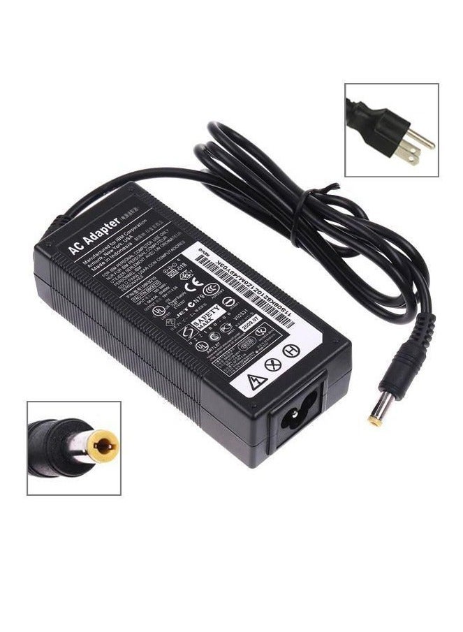 Terabyte US Plug AC Adapter 19V 4.74A 90W for Lenovo Notebook, Output Tips: 5.5 x 2.5mm - Image 1