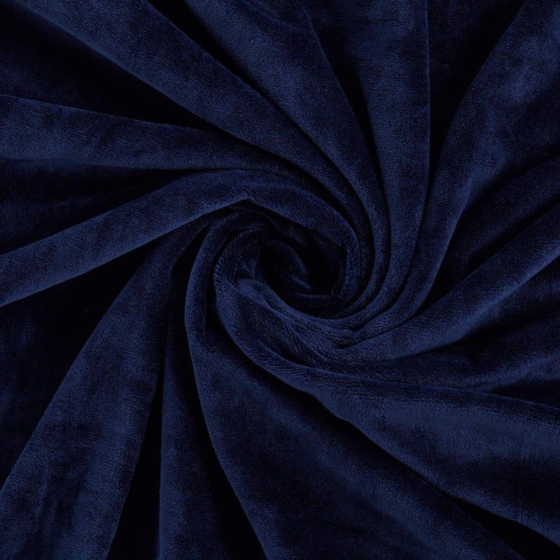 RelaxBlanket 60''x80'' Duvet Cover for Weighted Blanket | Premium Super Soft Minkey | Navy - Image 3