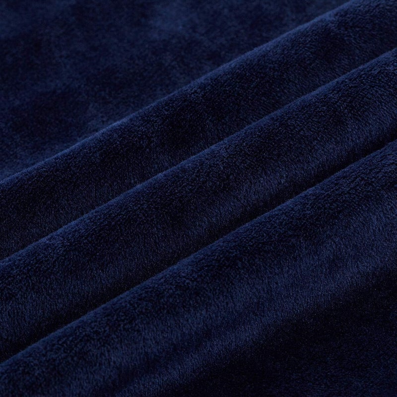 RelaxBlanket 60''x80'' Duvet Cover for Weighted Blanket | Premium Super Soft Minkey | Navy - Image 2