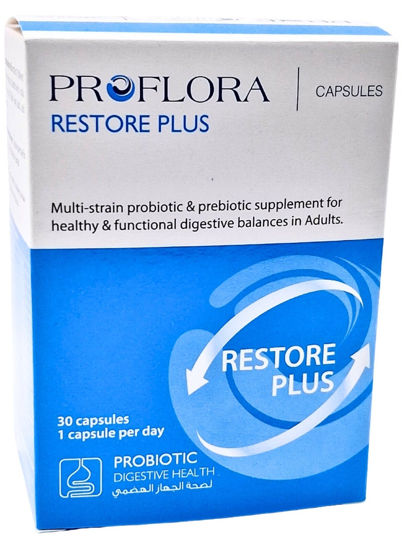 Proflora Restore Plus Capsules 30'S
