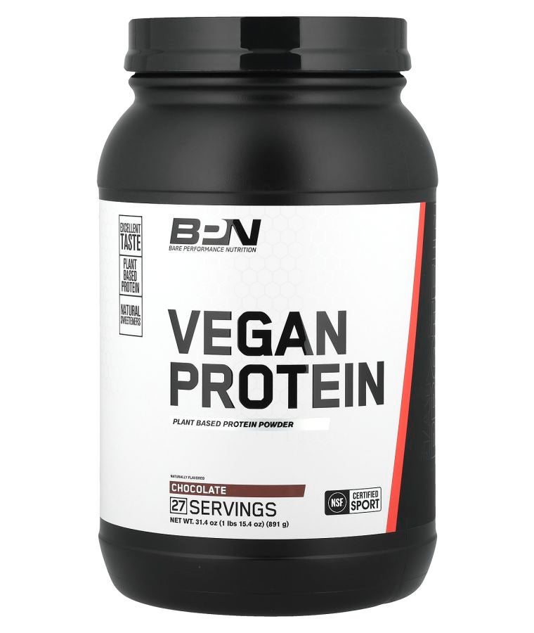 Vegan Protein Powder Chocolate 1 lbs 15.4 oz (891 g)