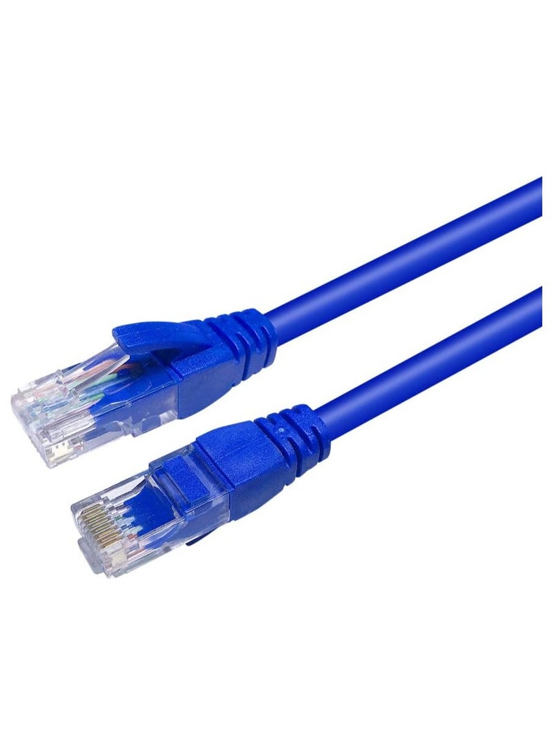 Cat 6 Cable (30 Meter) High Quality UTP Patch Cable for Gaming PC, WiFi Extender,Router, X box,Computer and Camera Blue