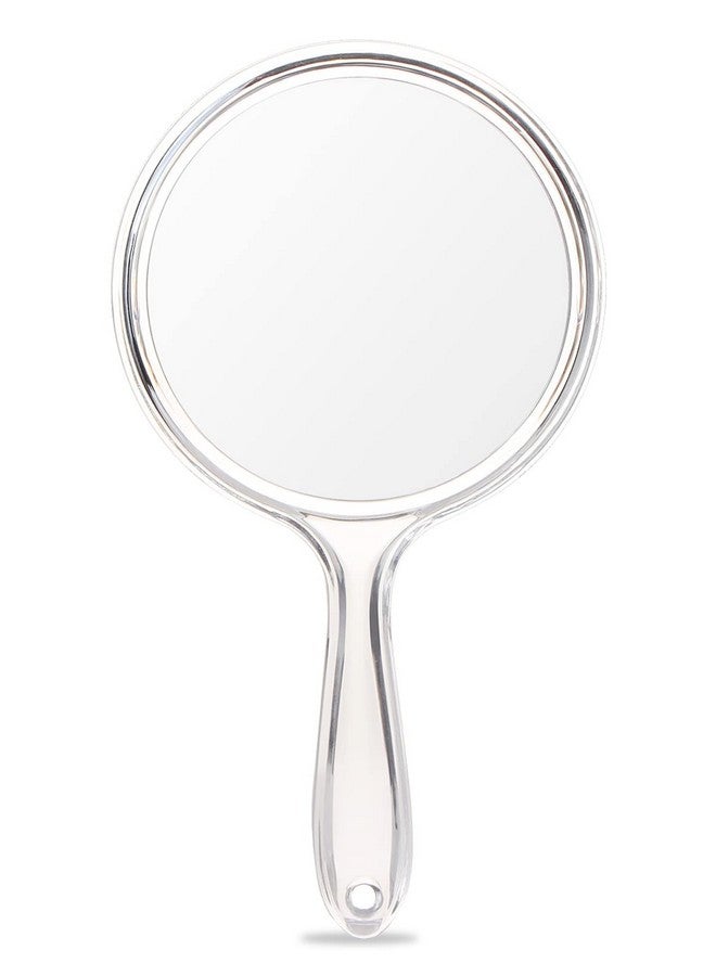 OMIRO Hand Mirror Doublesided Handheld Mirror 1X3X Magnifying Mirror With Handle Pack Of 1 (Clear)  - Image 1