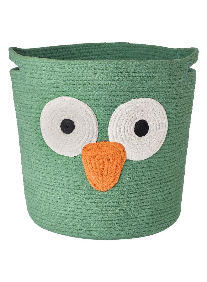Zaboon Storage Bag, Braided/Green, 35 Cm - Image 1