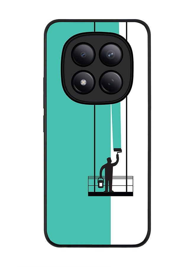 For Xiaomi Redmi Note 15 Pro 4G Case,Slim fit Camera Protection, Shockproof Thin Phone cover  - Paint Hanger (Green)