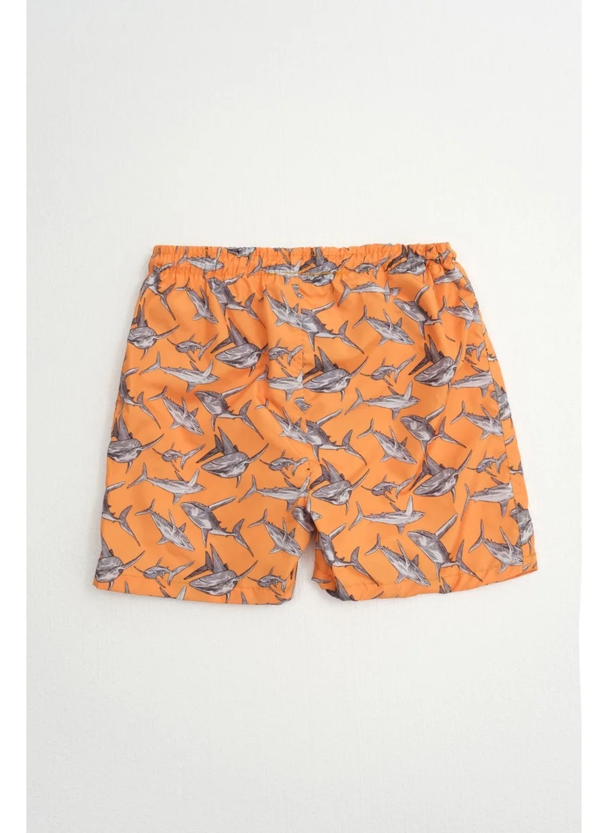 Markapia Man Boy Pocket Shark Swim Shorts