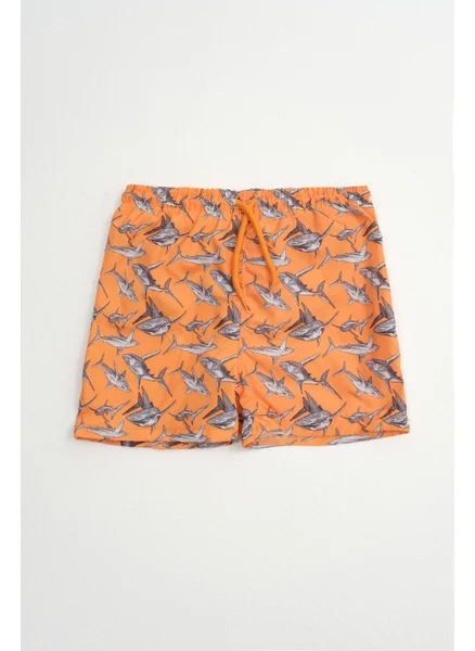 Markapia Man Boy Pocket Shark Swim Shorts
