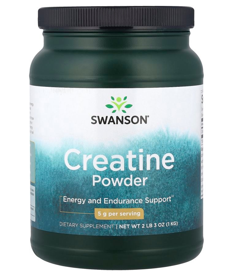 SWANSON Creatine Powder 2 lb 3 oz (1 kg)
