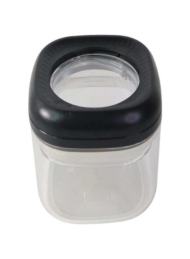 SUPERMOM Plastic Twist & Lock Storage Container Set – 500ML (2 Pc), Airtight & Leakproof Food Storage Boxes for Snacks, Dry Fruits, Spices & Kitchen Use, BPA-Free, Durable & Easy to Clean - Image 2