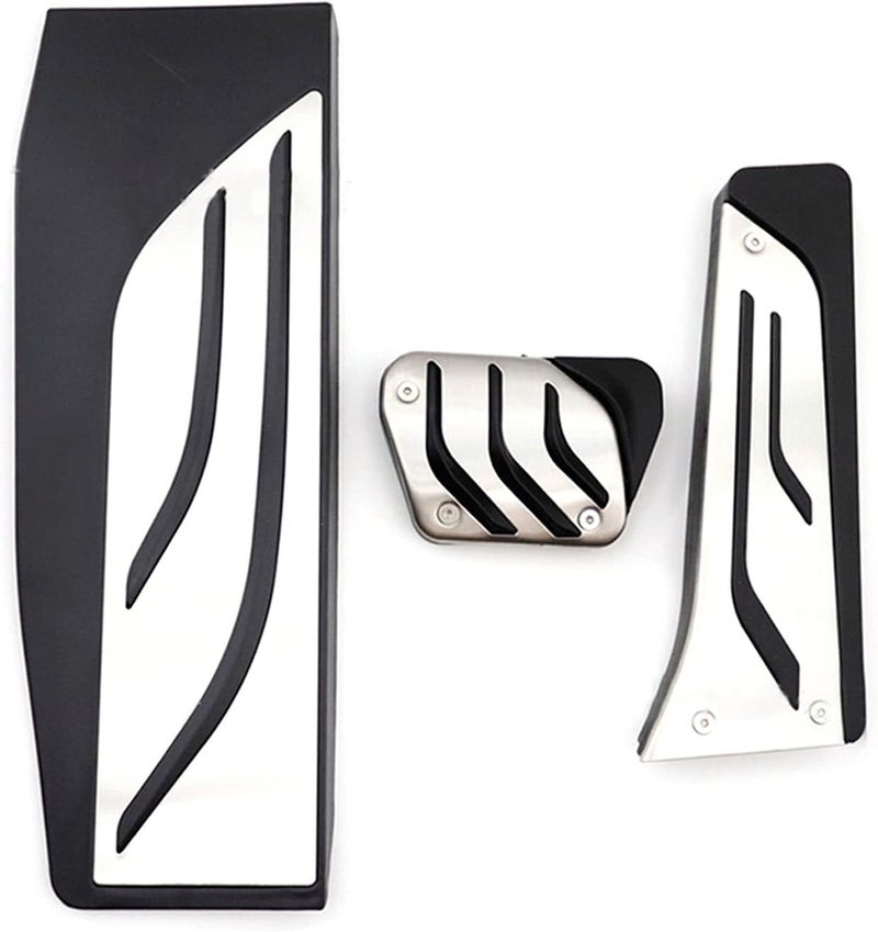 Wivplex 3-Piece Anti-Slip Car Pedal Cover Kit for BMW - Image 1