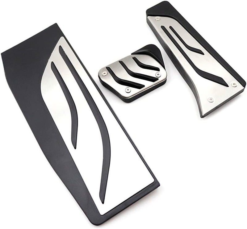 Wivplex 3-Piece Anti-Slip Car Pedal Cover Kit for BMW - Image 4
