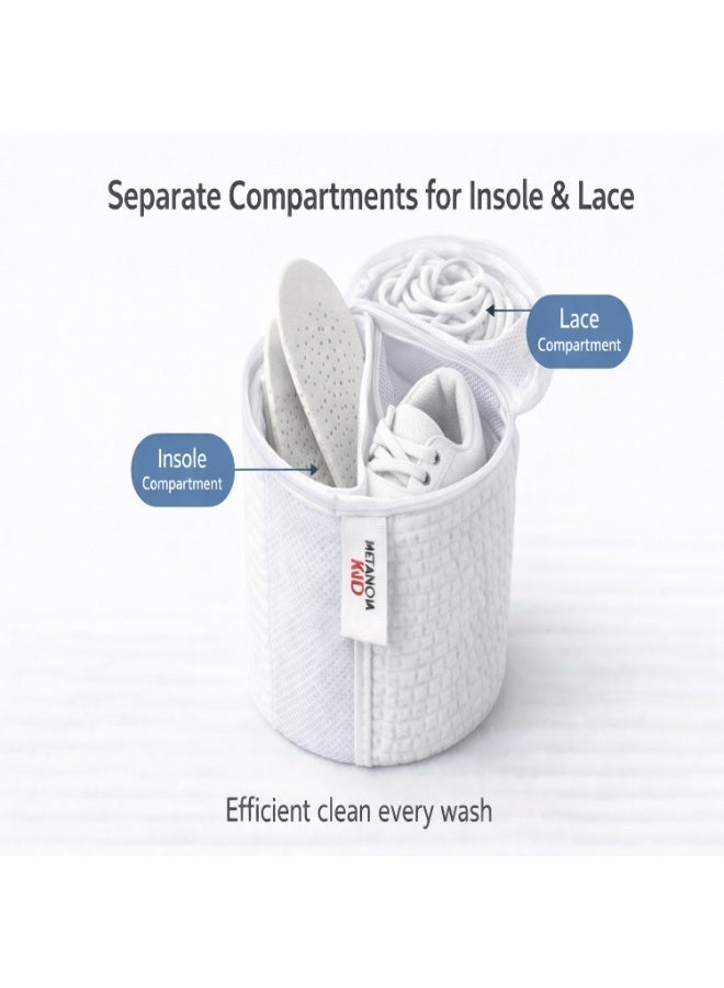 ميتانويـا كيد ميتانويا كيد طقم العناية بالأحذية: ٢ كيس غسيل + ١ زوج قوالب - Image 5