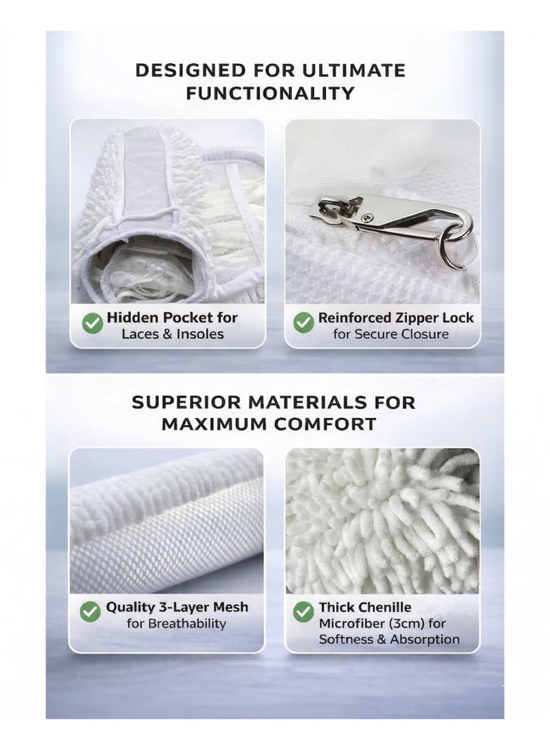 ميتانويـا كيد ميتانويا كيد طقم العناية بالأحذية: ٢ كيس غسيل + ١ زوج قوالب - Image 3