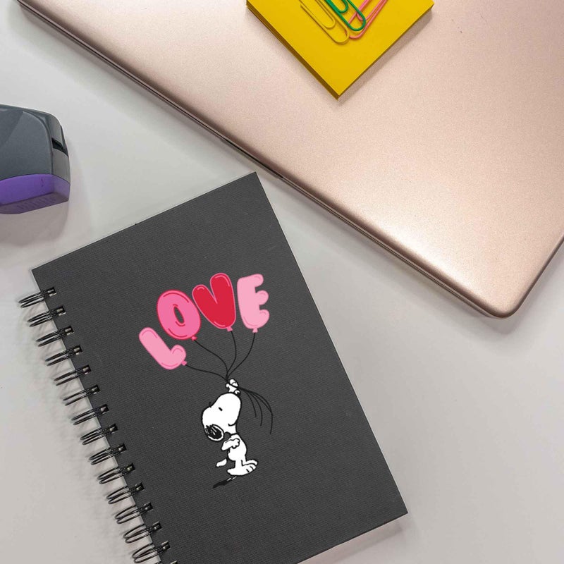 Open Road Brands Peanuts Snoopy Love Balloon Adhesive Vinyl Decal - Adorable Peanuts Sticker for Laptops, Water Bottles or Valentine's Day - Image 5