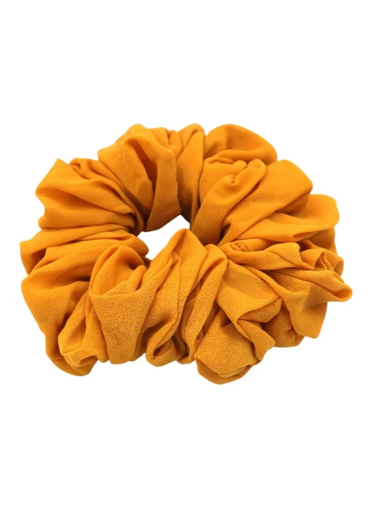 D'Daniela D'Daniela - Elastic Volumizing Hijab Scrunchie Tie Bun - Bright Yellow
