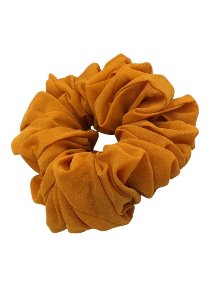 D'Daniela D'Daniela - Elastic Volumizing Hijab Scrunchie Tie Bun - Bright Yellow