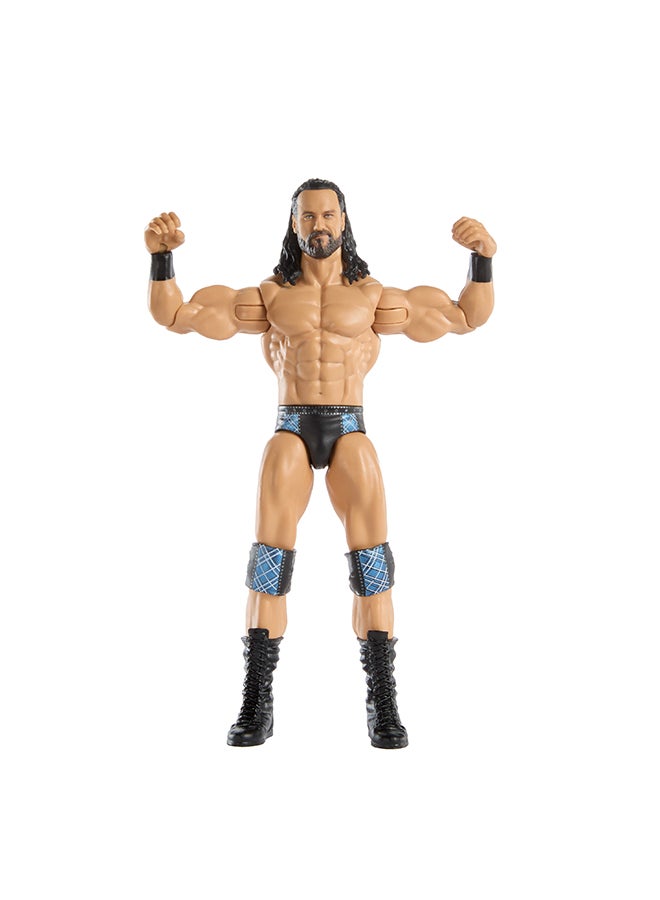 WWE Mattel WWE Drew McIntyre Action Figure, Main Event Series #157, 6-inch Collectible Superstar with 14 Articulation Points & Life-Like Look - Image 3