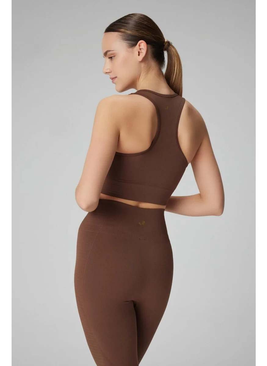 Jerf Gela Double Layer Kompress Sport Bra Toprak