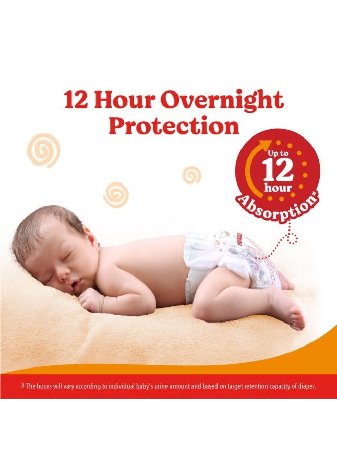 Huggies Comfy Pants Baby Diaper, Extra Large (XL) Size (12-17 Kgs), Pack of 72 (24 Count, Pack of 3) - Image 2