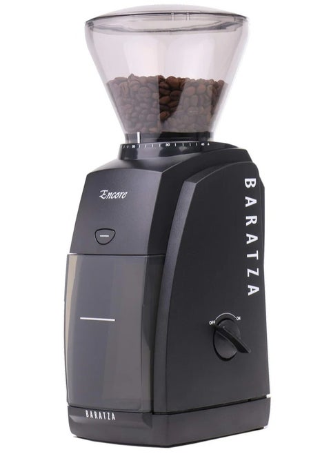 Coffee Grinder Baratza Encore 40 Adjustable Grinding Levels 140g Capacity. Powerful Motor Stylish Design in Black