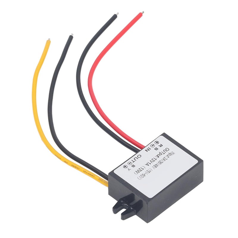 محول DC إلى DC 15-60V إلى 12V 1A 12W مزود طاقة فائق النحافة لتجهيزات الشريط LED والعتاد الكهربائي في المركبات - Image 2