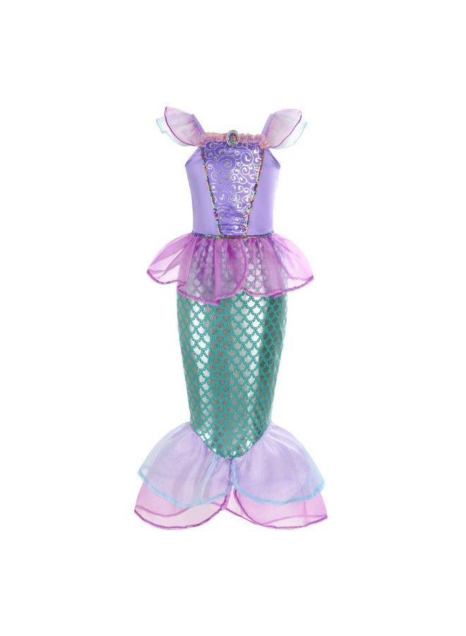 NIBEMINENT There are various Halloween costumes, children's mermaid dresses, Christmas girl princess dresses, children's performance costumes and stage costumes - Image 1