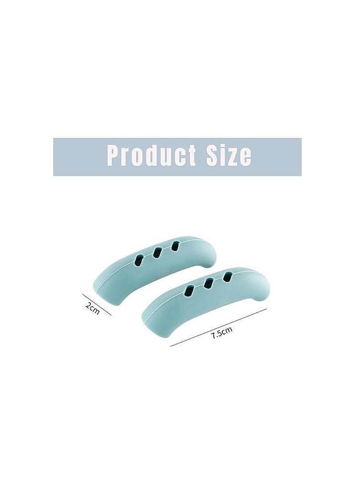 erorex 6 Pairs Silicone Anti-Scald Pot Handle Cover, Silicone Assist Handle Holder Heat Resistant - Image 3