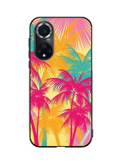 Protective Case Cover For Huawei Nova 9 Pro Colourfull Tree Design Multicolour