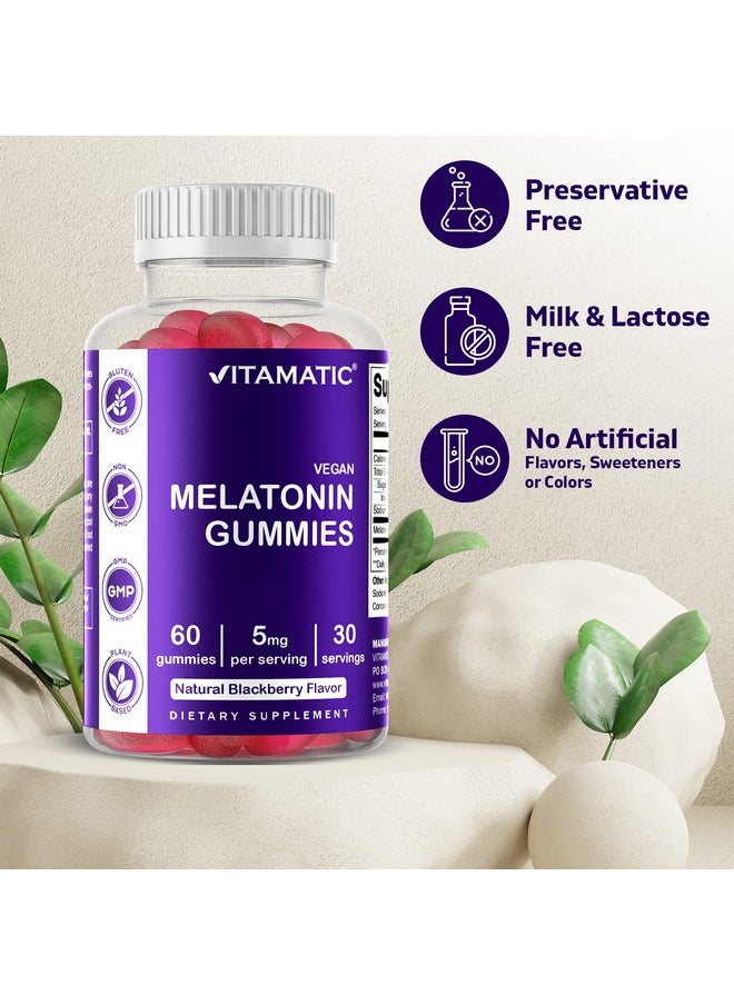 Vitamatic 2 Pack Melatonin Gummies - (2.5mg 5mg & 10mg Doses) - 60 Vegan Gummies - (Total 120 Gummies) - pzsku/Z3160E56E323DEA85C4C8Z/45/_/1739864959/0eaea417-bb5a-4385-a486-82941449a069