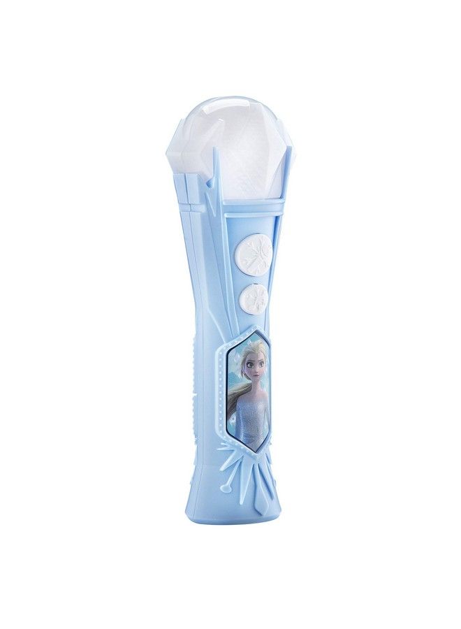 eKids Disney Frozen 2 Toy Microphone For Kids With Builtin Music And Flashing Lights Designed For Fans Of Frozen Merchandise And Frozen Gifts For Girls - Image 3