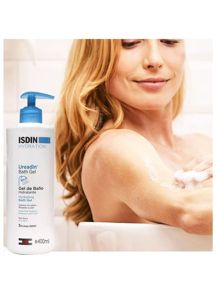 ISDIN Ureadin Hydrating Bath Gel 400ml - Image 3