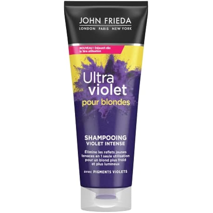 John Frieda ULTRA VIOLET POUR BLOND SHAMPOO VIOLET INTENSE, 250 ML - Image 1