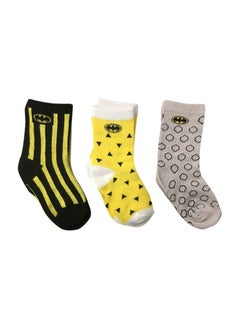 Justice League Justice league Batman Sock Printed  2-4Y (Pair of 9), Set of 1  - Image 3