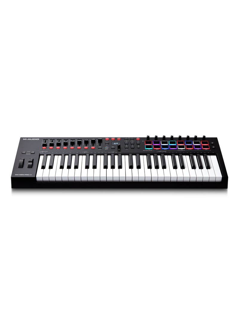 M-Audio Oxygen Pro 49 - Powerful 49-Key USB Powered MIDI Controller with Smart Controls and Auto-Mapping - Image 3