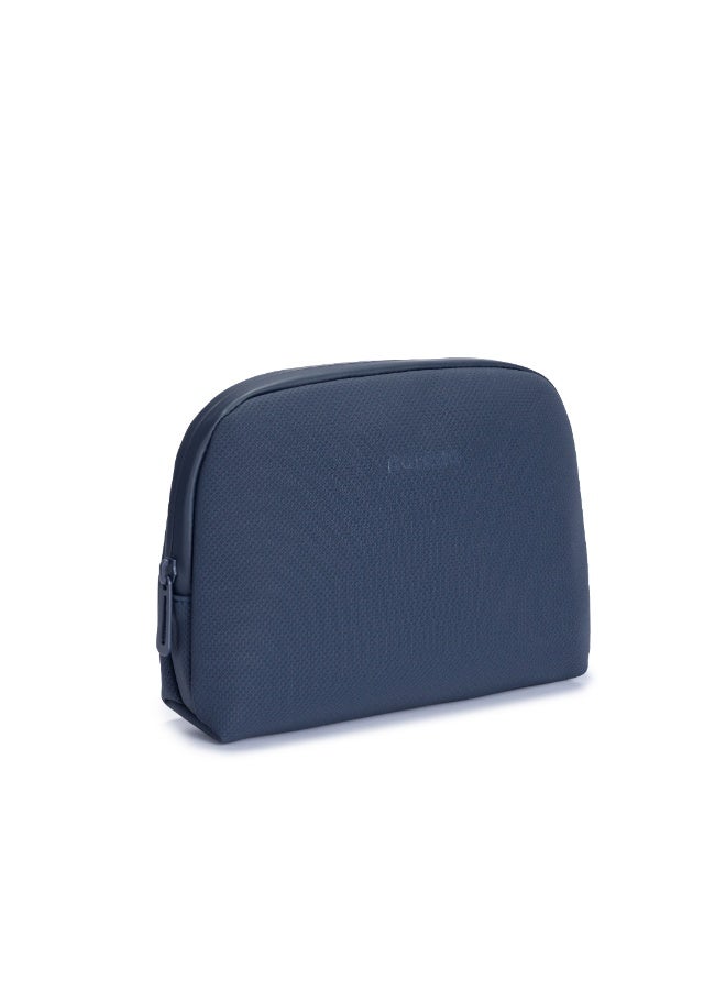porodo Geneva 1L Tech Accessory Pouch with Cable Organizer & Easy Carry Handle / Water Resistant / Spacious Compartment / Durable Material - Blue  - Image 1